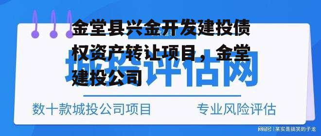 金堂县兴金开发建投债权资产转让项目，金堂建投公司