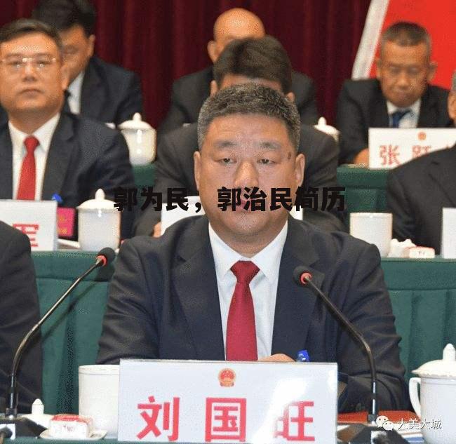 郭为民，郭治民简历