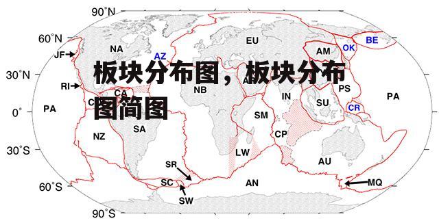 板块分布图，板块分布图简图