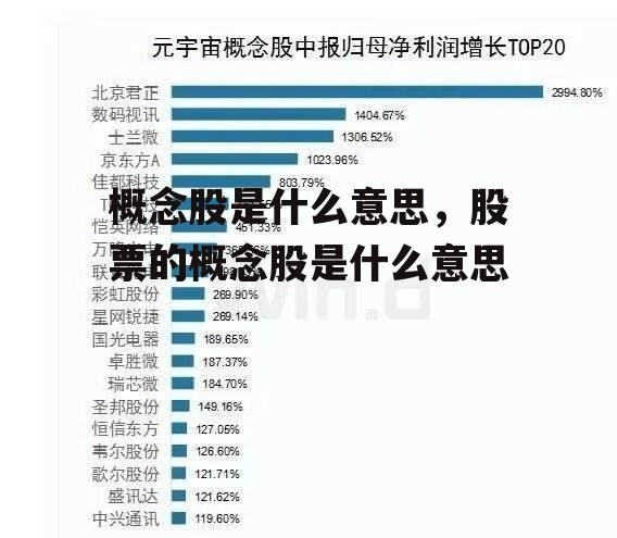 概念股是什么意思，股票的概念股是什么意思