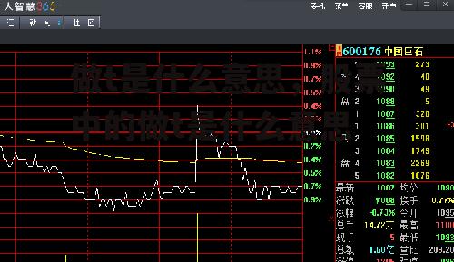 做t是什么意思，股票中的做t是什么意思