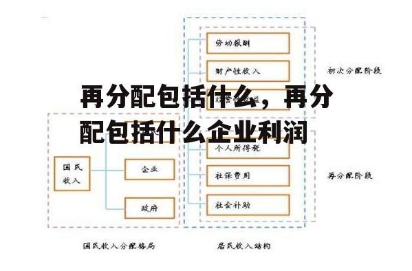 再分配包括什么，再分配包括什么企业利润