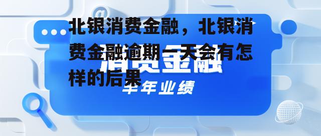 北银消费金融，北银消费金融逾期一天会有怎样的后果