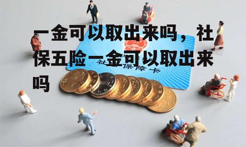 一金可以取出来吗，社保五险一金可以取出来吗