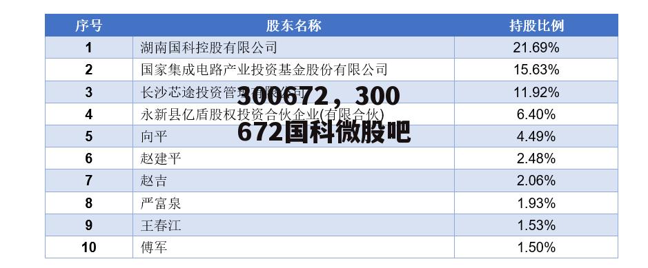 300672，300672国科微股吧