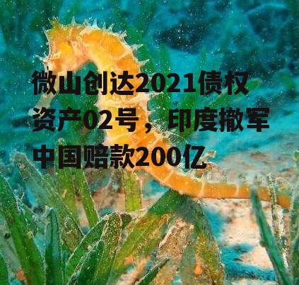 微山创达2021债权资产02号，印度撤军中国赔款200亿