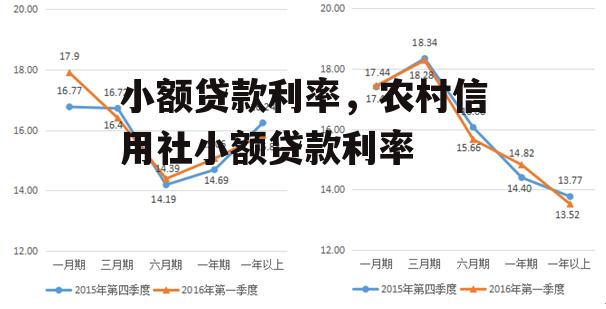 小额贷款利率，农村信用社小额贷款利率