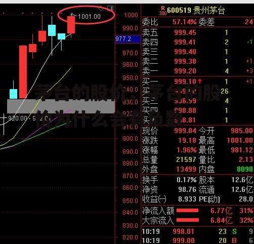 茅台的股价，茅台的股价为什么会有负数