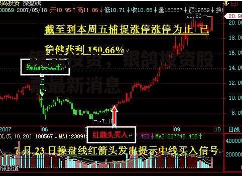 银鸽投资，银鸽投资股票最新消息