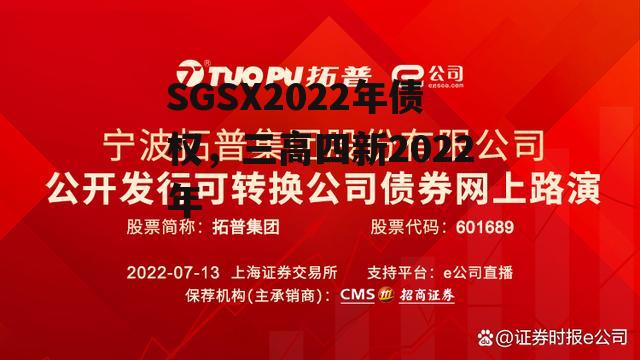 SGSX2022年债权，三高四新2022年