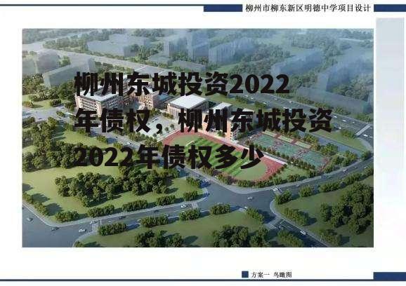 柳州东城投资2022年债权，柳州东城投资2022年债权多少