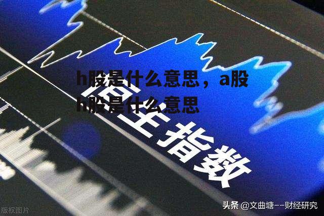 h股是什么意思，a股h股是什么意思