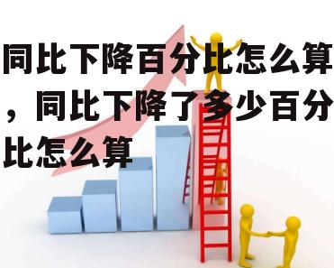 同比下降百分比怎么算，同比下降了多少百分比怎么算