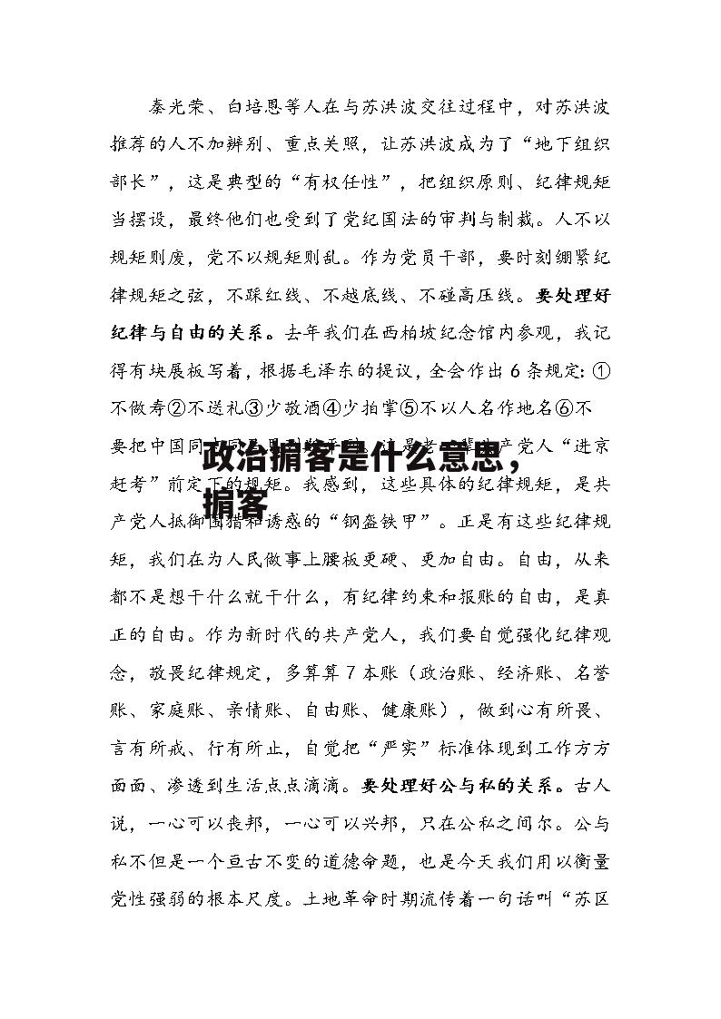 政治掮客是什么意思，掮客