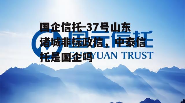 国企信托-37号山东诸城非标政信，中泰信托是国企吗