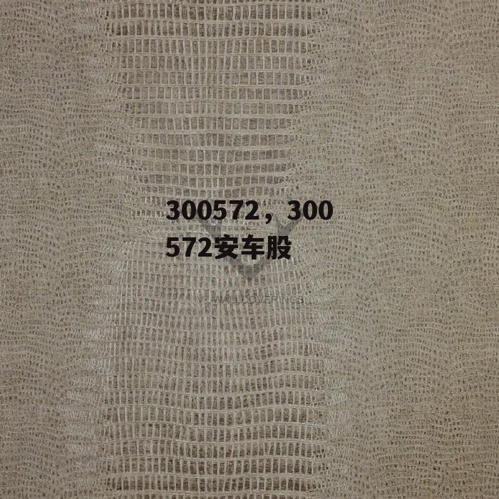 300572，300572安车股