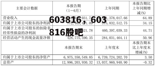 603816，603816股吧