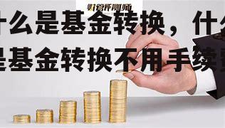 什么是基金转换，什么是基金转换不用手续费