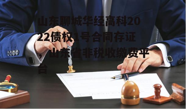 山东聊城华经高科2022债权1号合同存证，山东省非税收缴费平台