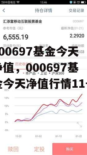 000697基金今天净值，000697基金今天净值行情11号