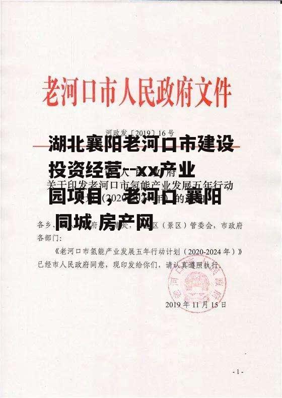 湖北襄阳老河口市建设投资经营--xx产业园项目，老河口 襄阳 同城 房产网