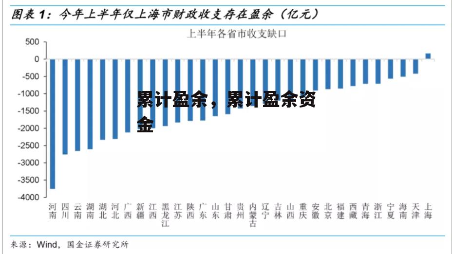 累计盈余，累计盈余资金