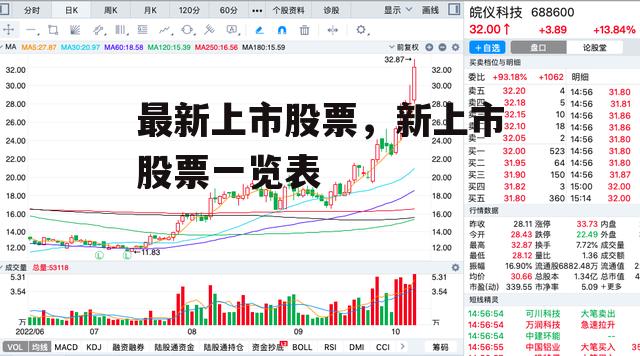 最新上市股票，新上市股票一览表