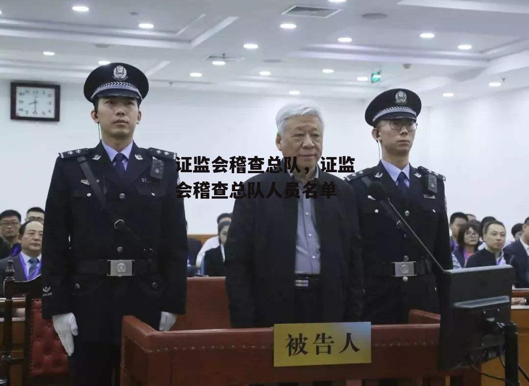 证监会稽查总队，证监会稽查总队人员名单