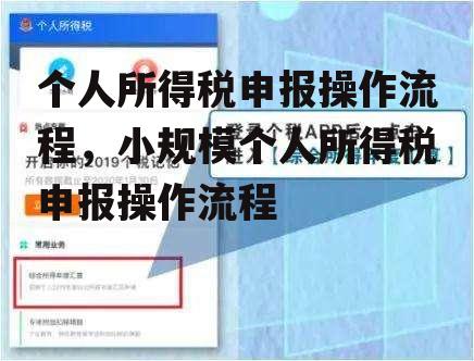 个人所得税申报操作流程，小规模个人所得税申报操作流程