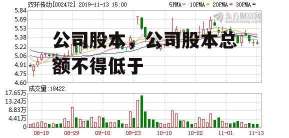 公司股本，公司股本总额不得低于