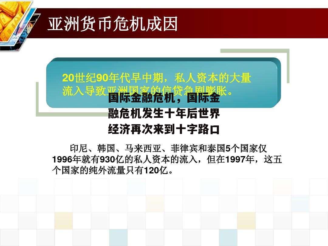 国际金融危机，国际金融危机发生十年后世界经济再次来到十字路口