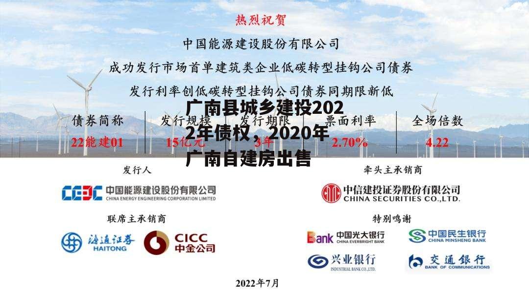 广南县城乡建投2022年债权，2020年广南自建房出售