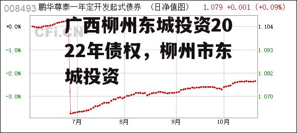 广西柳州东城投资2022年债权，柳州市东城投资