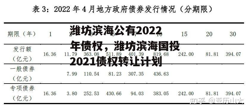 潍坊滨海公有2022年债权，潍坊滨海国投2021债权转让计划