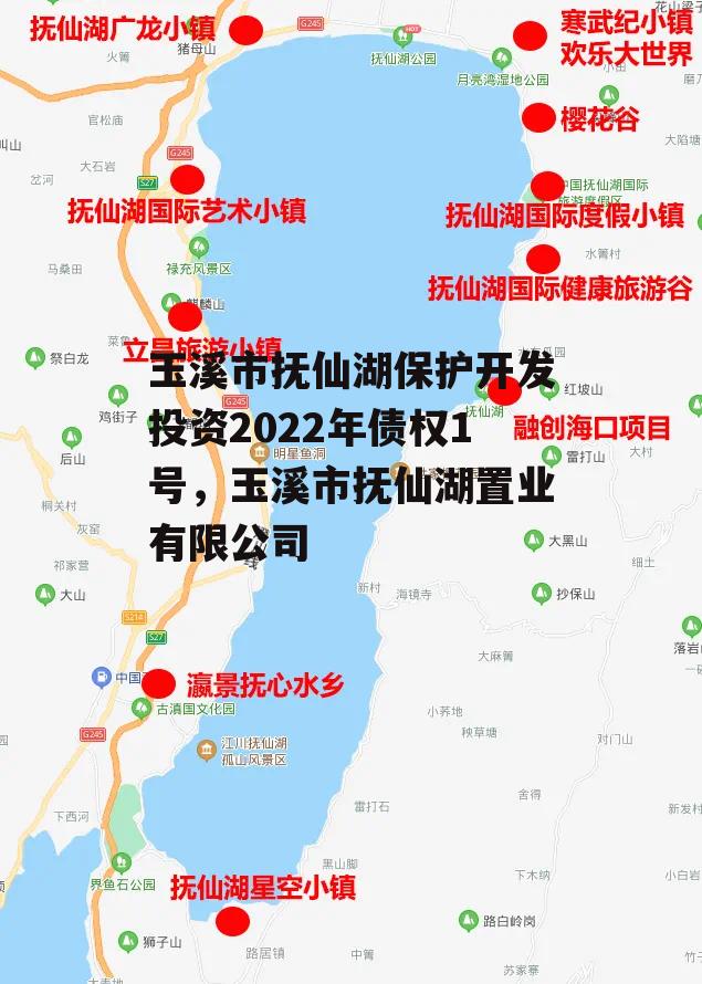 玉溪市抚仙湖保护开发投资2022年债权1号，玉溪市抚仙湖置业有限公司