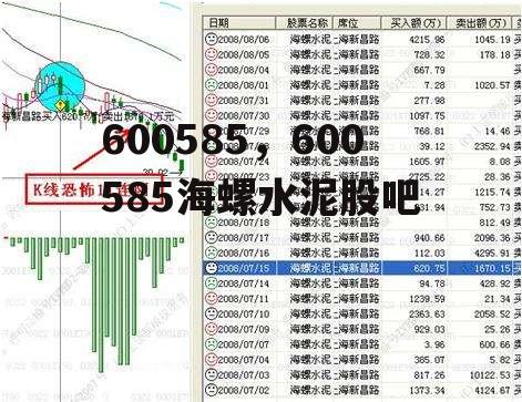 600585，600585海螺水泥股吧