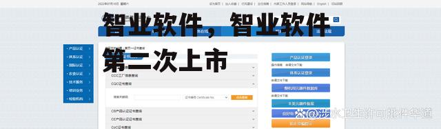 智业软件，智业软件 第二次上市