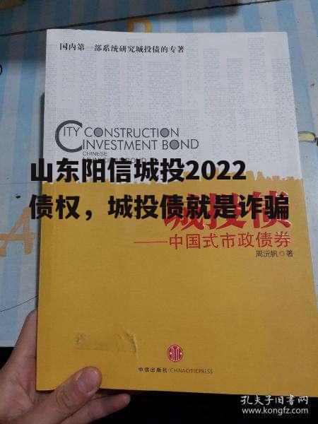 山东阳信城投2022债权，城投债就是诈骗