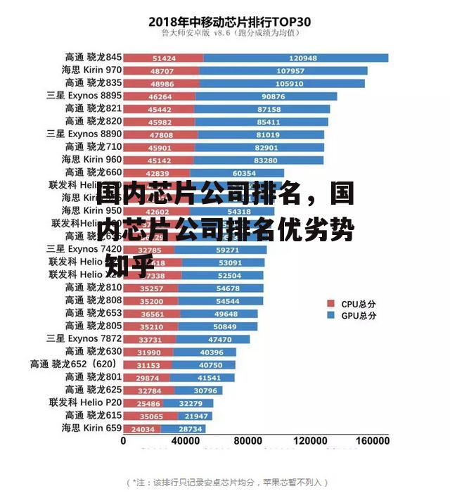 国内芯片公司排名，国内芯片公司排名优劣势 知乎