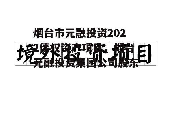 烟台市元融投资2022债权资产项目，烟台元融投资集团公司股东