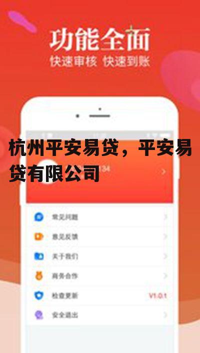 杭州平安易贷，平安易贷有限公司