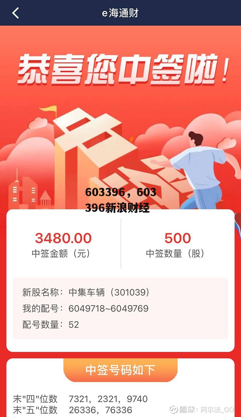 603396，603396新浪财经