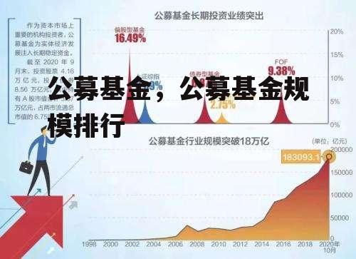 公募基金，公募基金规模排行