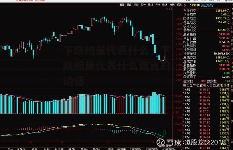 下跌缩量代表什么，下跌缩量代表什么谎言的诱惑