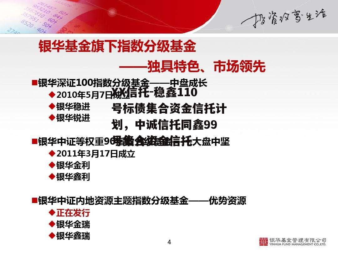 XX信托-稳鑫110号标债集合资金信托计划，中诚信托同鑫99号集合资金信托