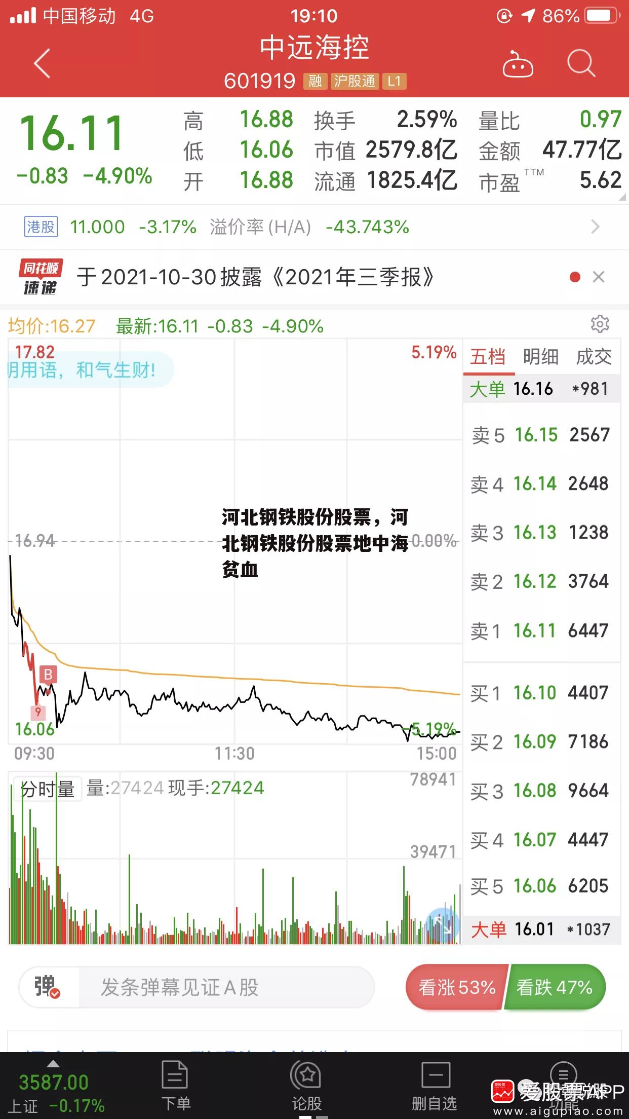 河北钢铁股份股票，河北钢铁股份股票地中海贫血