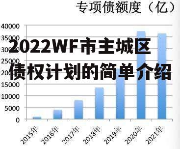 2022WF市主城区债权计划的简单介绍