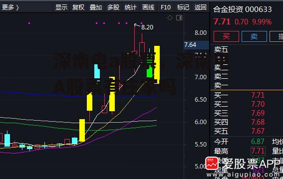 深南电a股票，深南电A股票有庄家吗