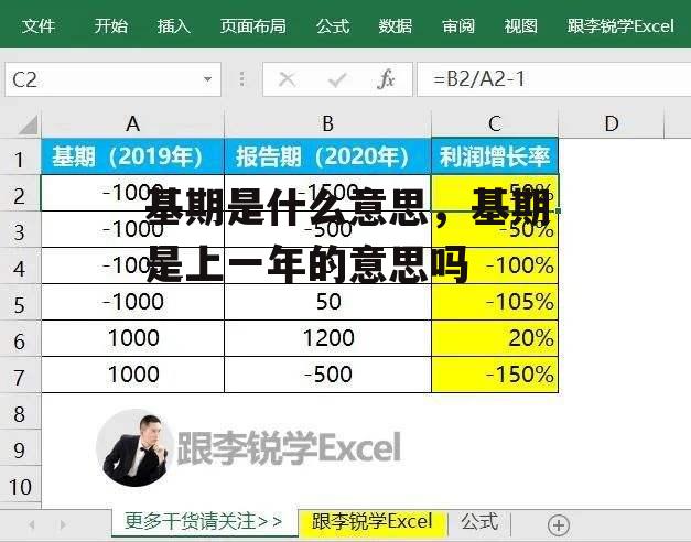 基期是什么意思，基期是上一年的意思吗