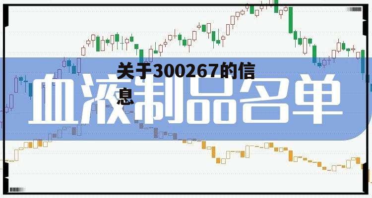 关于300267的信息